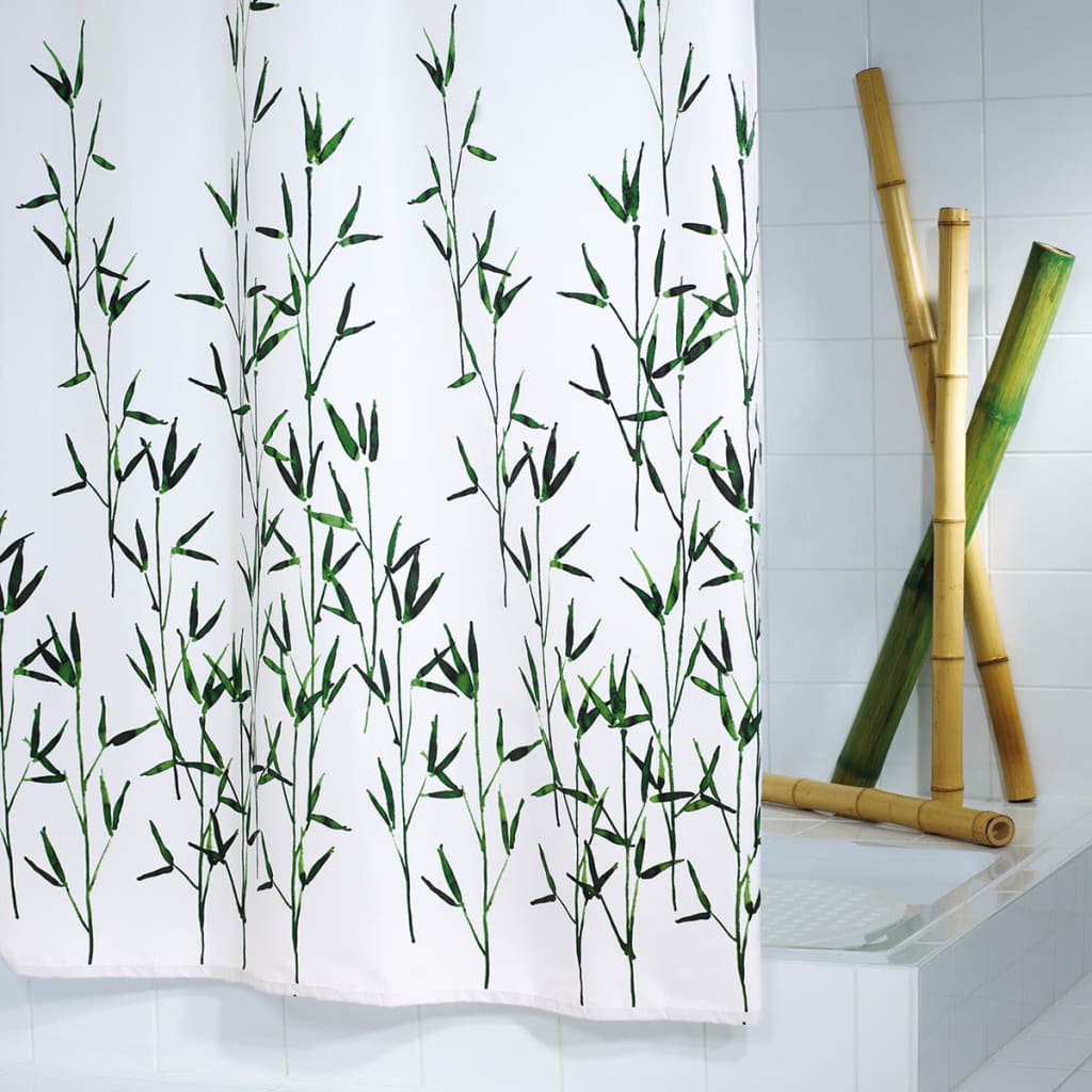 Ridder douchegordijn bambus 180x200 cm