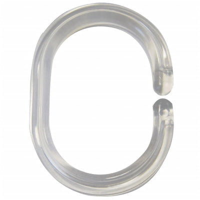 Anillos de cortina de ducha Ridder Ridder Transparente 49300
