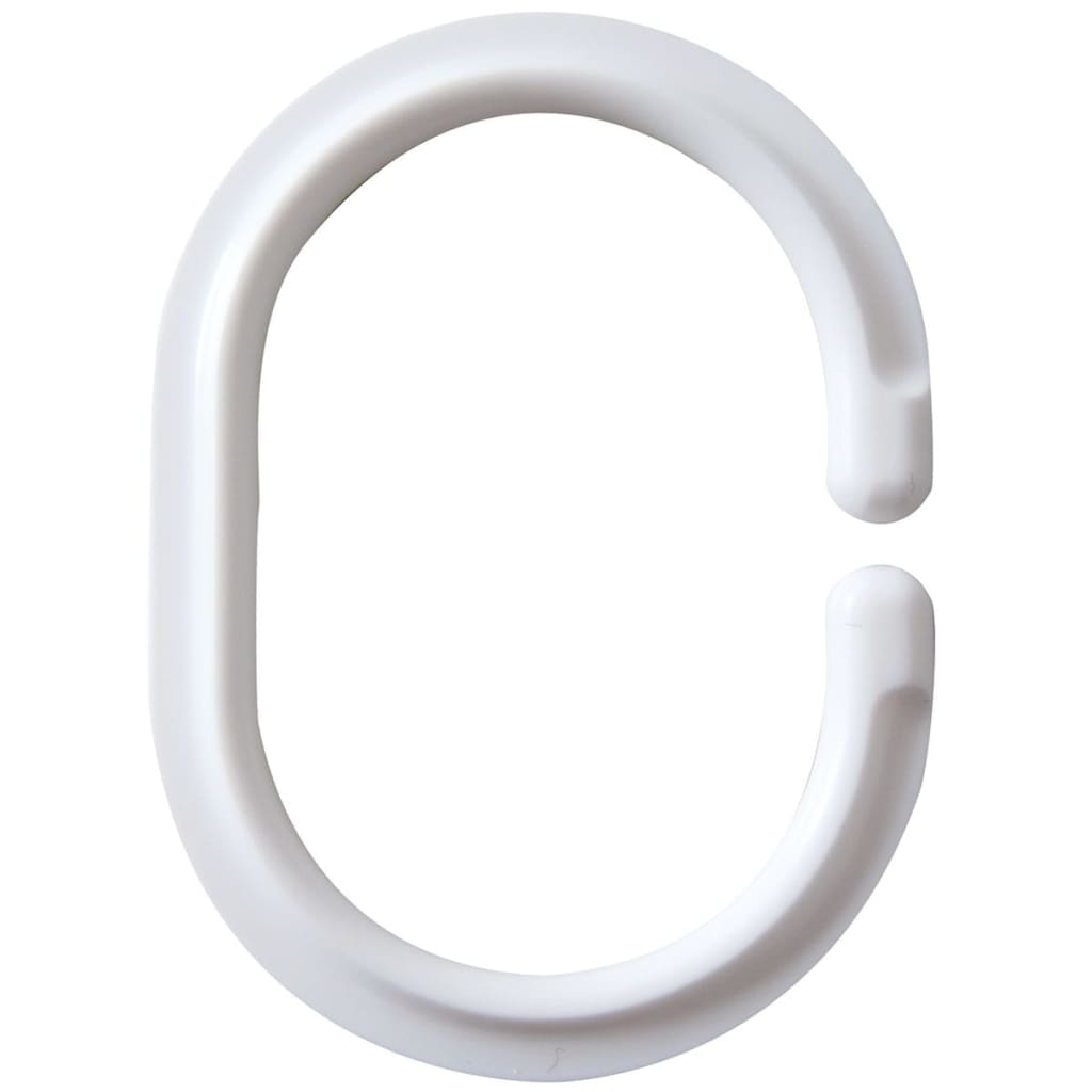 Ridder Ridder Cortina de ducha Anillos Blanco 49301