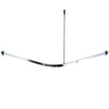 Ridder Ridder Corner Dochoin Curil Rail con ganci Universal Chromium 52500