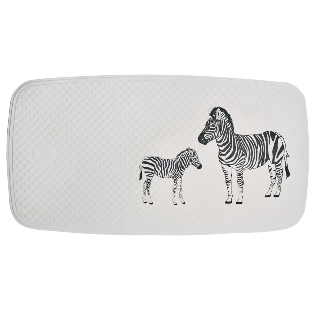 Ridder Ridder Badmat zebra 38x72 cm bianco e nero