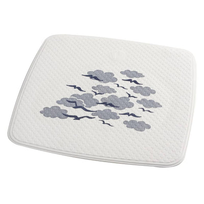 Ridder Ridder Shower Mat Helgoland 54x54 cm blanco y azul