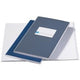 Registri a1042-156 80g mq blu 20,5x33 cm a righe 100 fogli