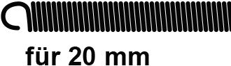 Molla di piegatura interna Kirchhoff, 20 mm, per tubo multistrato - 988914255