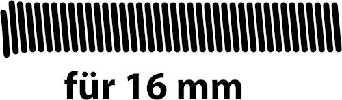 Molla di piegatura esterna Kirchhoff, 16 mm, per tubo multistrato - 988915155