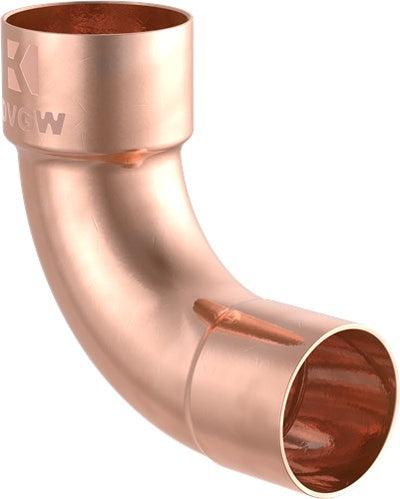 Curva Kirchhoff in rame 90°, nuda, 18 mm, 1 presa, (5001a) (10x) - 989028655
