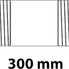 Kirchhoff smeedijzeren pijpnippel, verzinkt, 1 2 x 300 mm, (23) - 989822555