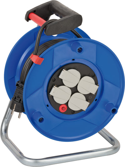 Brennenstuhl Garant Cable bobina di 25 metri, 4x a terra