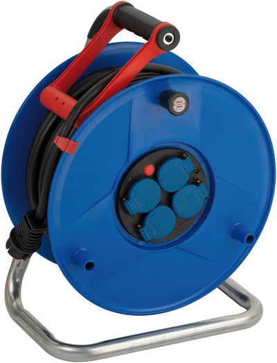Brennenstuhl garant ip44 kabelhaspel voor nijverheid bouw | 40m | h07rn-f 3g2,5 *fr* - 1233124