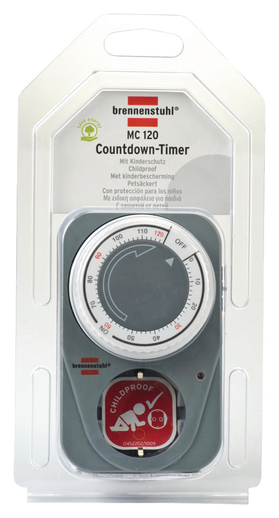 Brennenstuhl Conto alla rovescia meccanica Timer MC 120