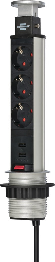 Brennenstuhl Tower Stock questa scatola con USB