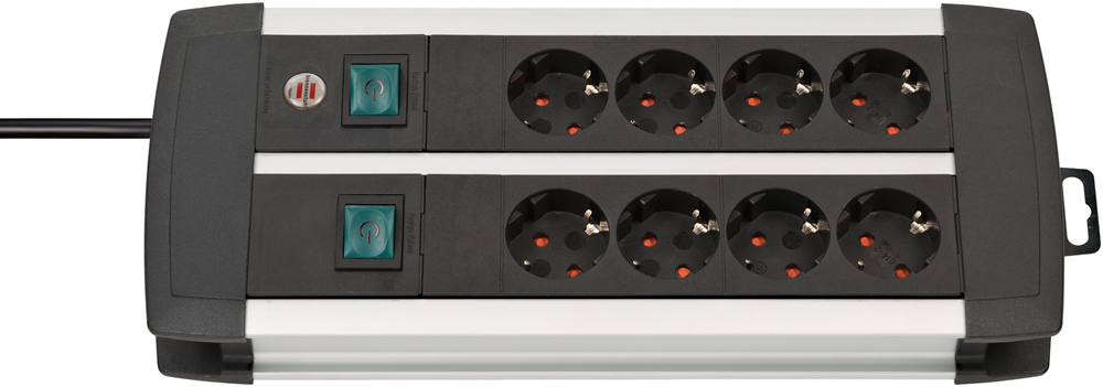Brennenstuhl Premium-Alu-Line Socket 8 Time