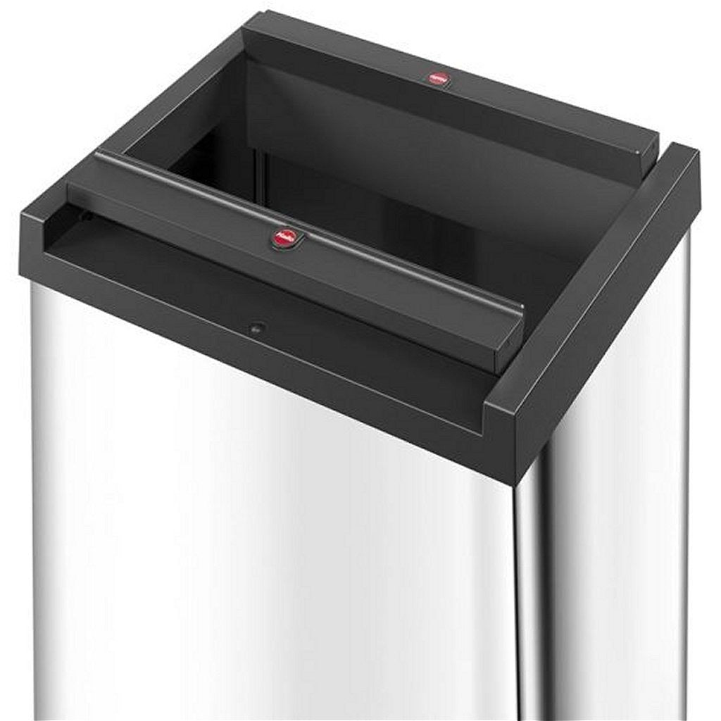 Hailo Hailo Waste Bin Big-Box Swing Dimensioni L 35 L Silver 0840-121