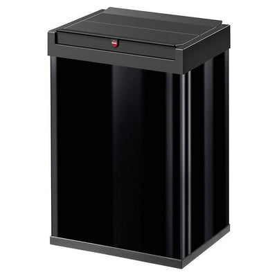 Prullenbak hailo 0840-141 zwart big-box swing l