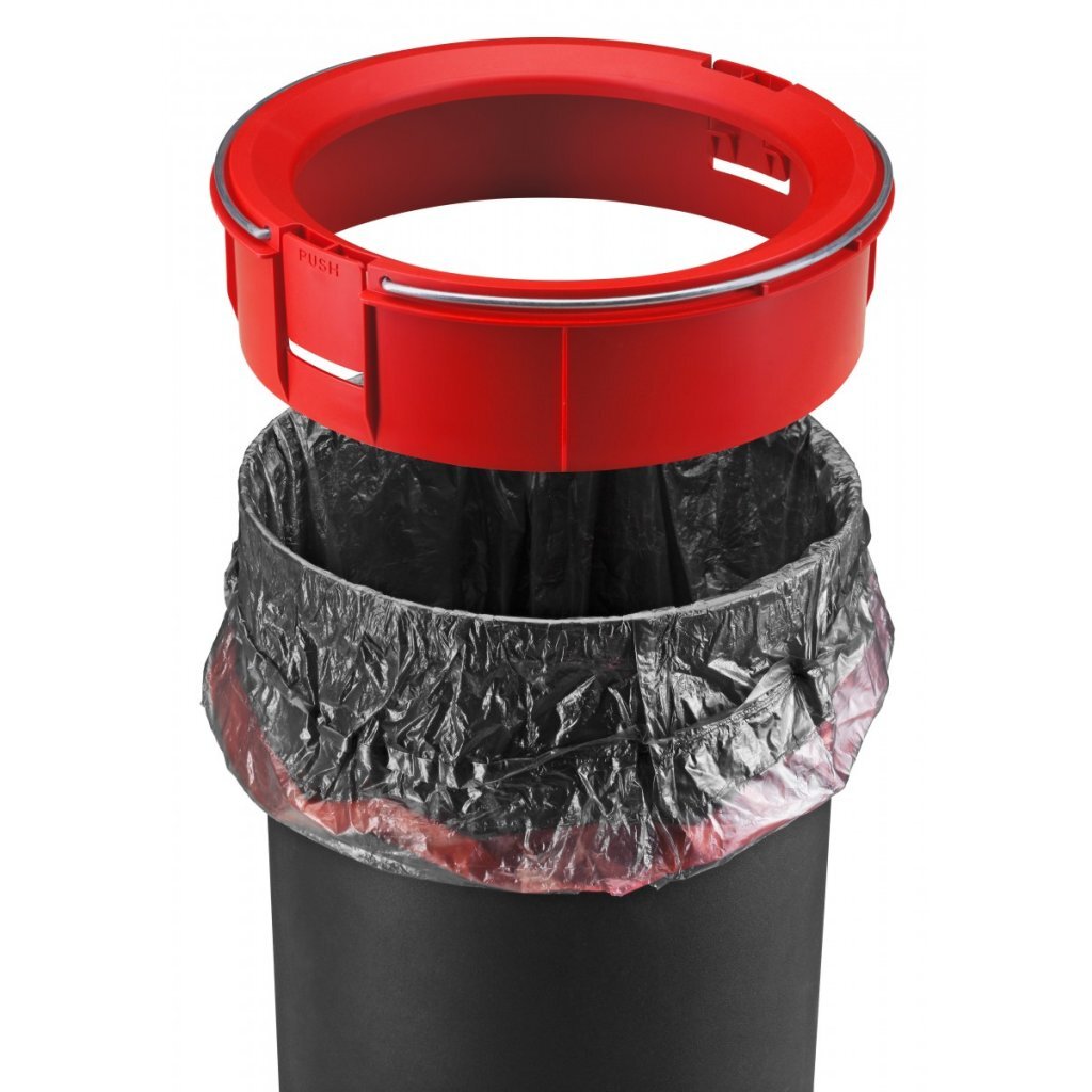 Hailo Hailo 0517-020 Pure M Pedal Bucket 12L Plata