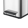 Hailo öko duo plus m prullenbak - afvalscheider - 2 x 9 l - rvs
