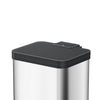Hailo öko duo plus m prullenbak - afvalscheider - 2 x 9 l - rvs