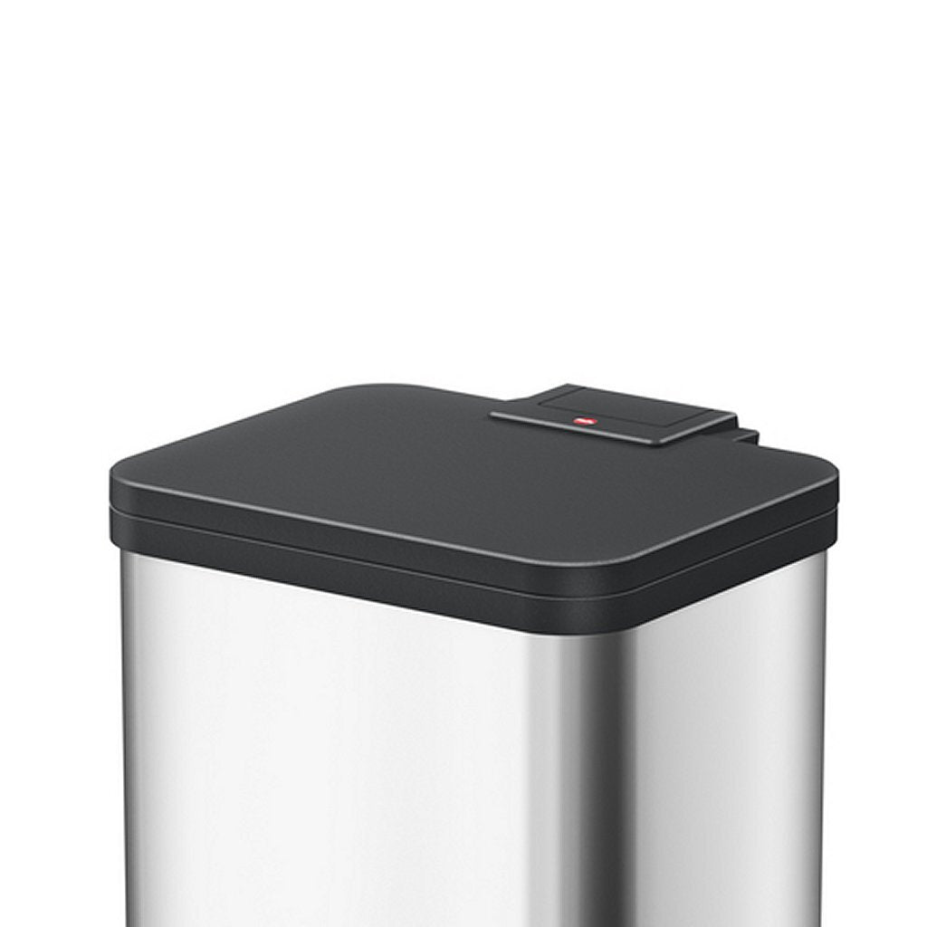 Hailo öko duo plus m prullenbak - afvalscheider - 2 x 9 l - rvs