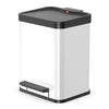 Hailo 0622-230 eco duo pedaalemmer m wit