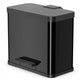 Hailo hailo pedal bin oko plus size l 3x9 l black 0633-260