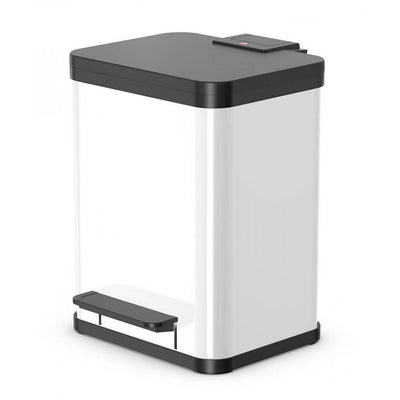 Hailo Hailo 0619-230 Öko Plus M Pedal Bin 17L White