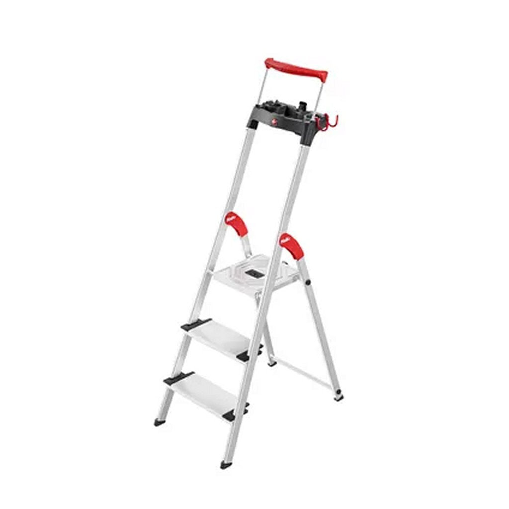 Hailo Hailo 8050-315 L95 Staircase per la casa in alluminio 3 gradini