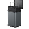 Hailo Hailo Oko Plus M Pedal Bin 17L Dark Grey