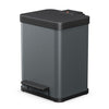 Hailo Hailo Oko Plus M Pedal Bin 17L Dark Grey