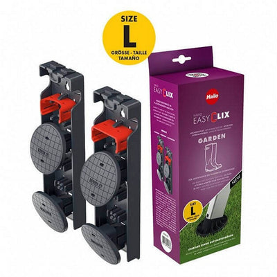 Hailo Hailo Ladder Reemplazo de pies Set EasyClix Garden Tamaño l 9948-001