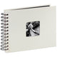 Hama album a spirale fine art 24 x 17 cm 50 pagine nere gesso