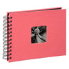 Hama album a spirale fine art 24 x 17 cm 50 pagine nere fenicottero