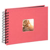 Hama album a spirale fine art 24 x 17 cm 50 pagine nere fenicottero