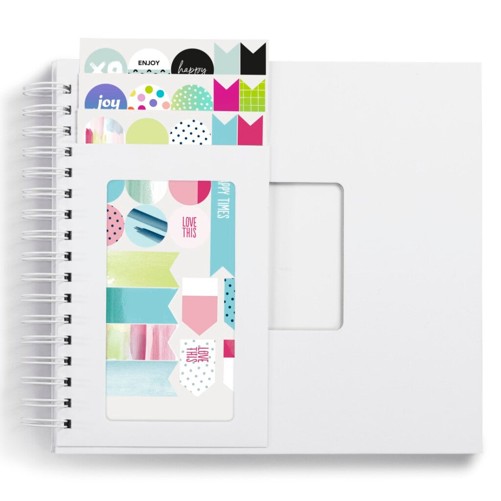 Hama creative set album adesivo 50 pagine bianche #039;s bianche