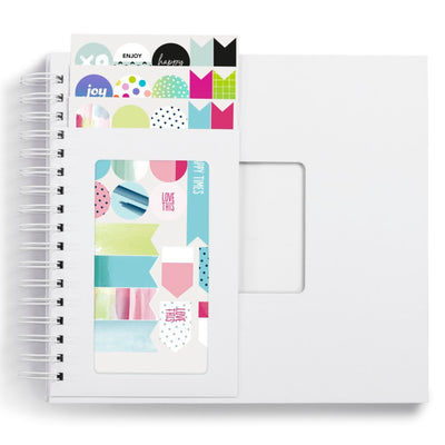 Hama creatieve set plakalbum 50 witte pagina #039;s wit