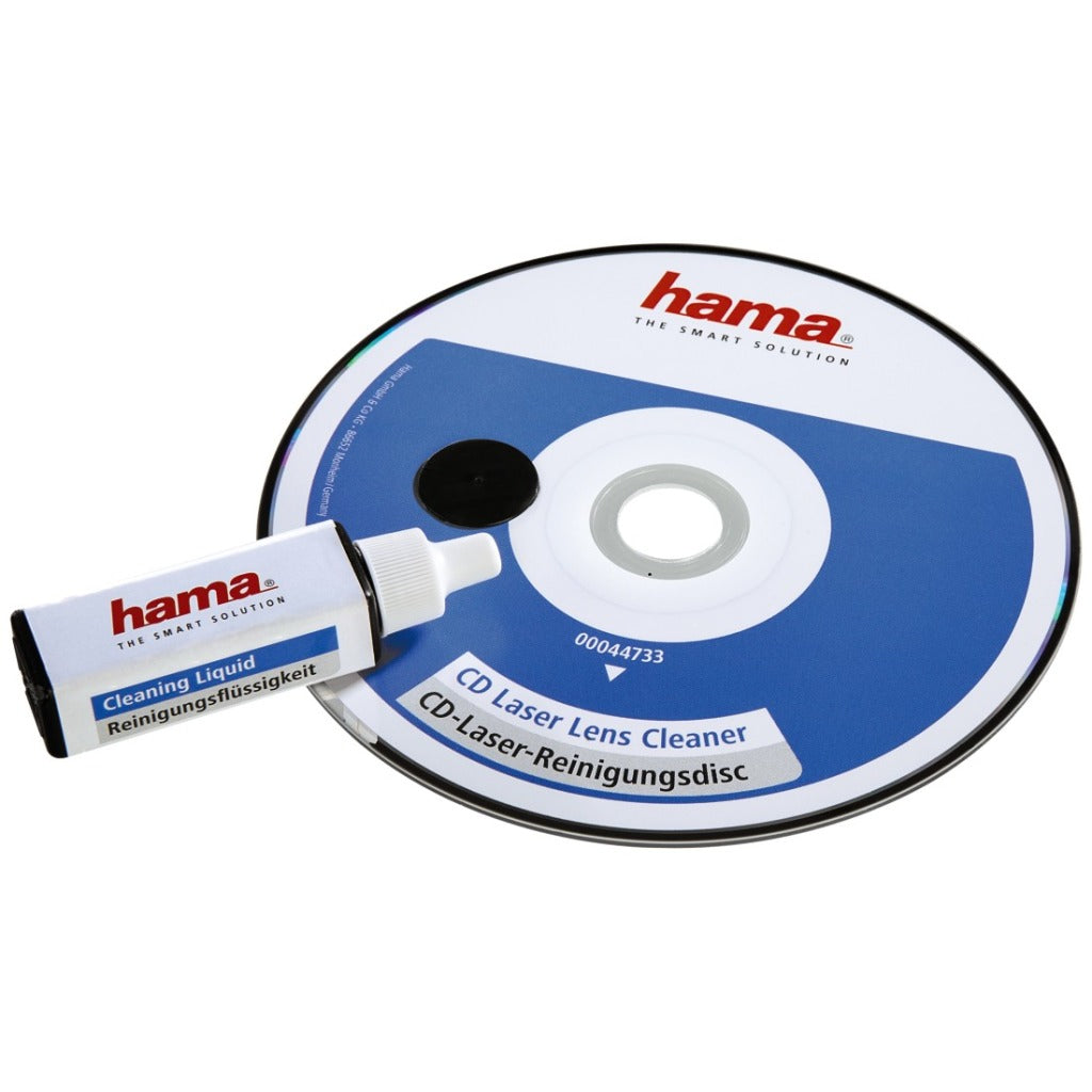 Disco de limpieza láser de CD de Hama