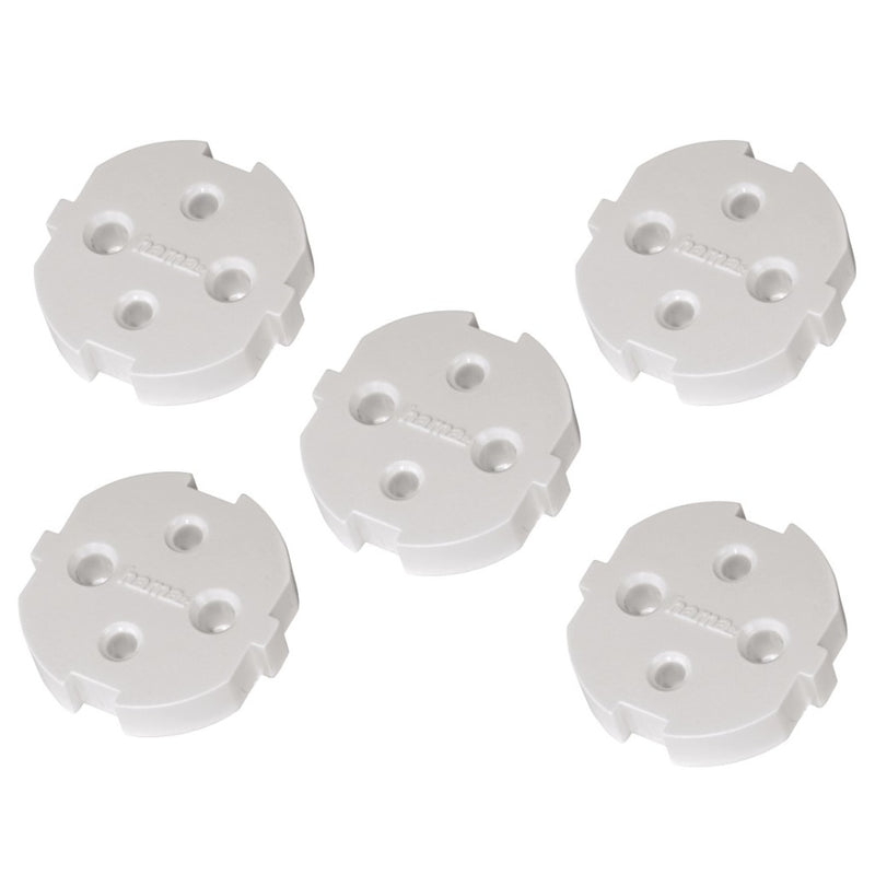 Hama wandcontactdoos kinderbeveiliging 5 stuks
