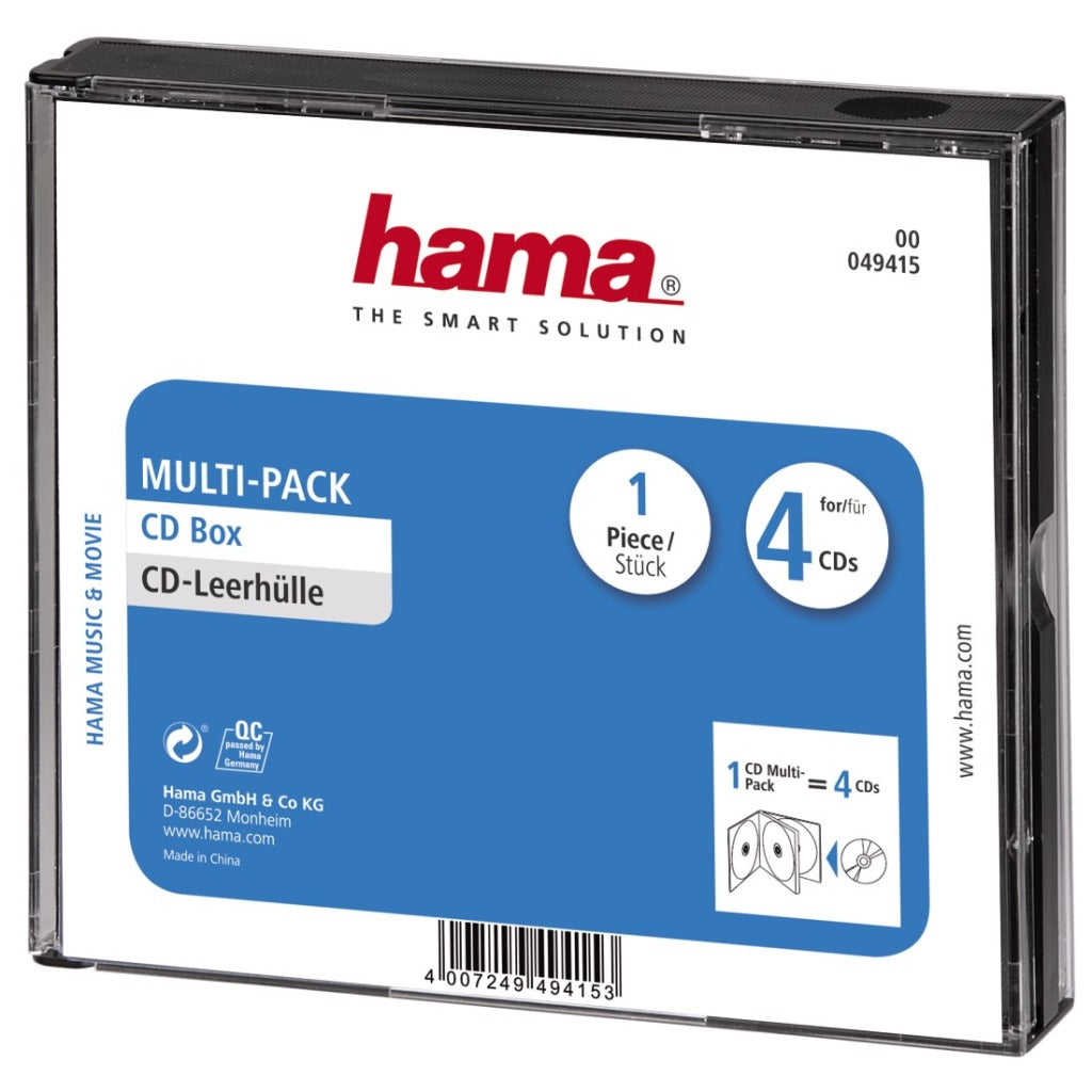 Confezione multipla Hama da 4 CD n. 039;