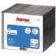 Hama CD caja delgada negra paquete de 25