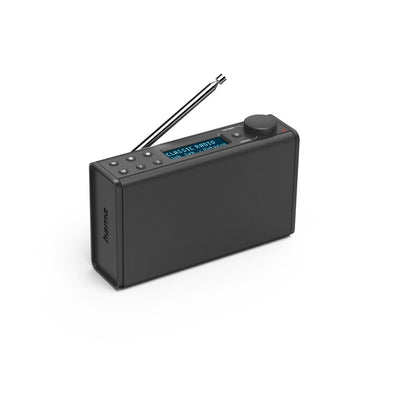 Hama Digital Radio DR7USB FM DAB DAB+ funziona su batterie