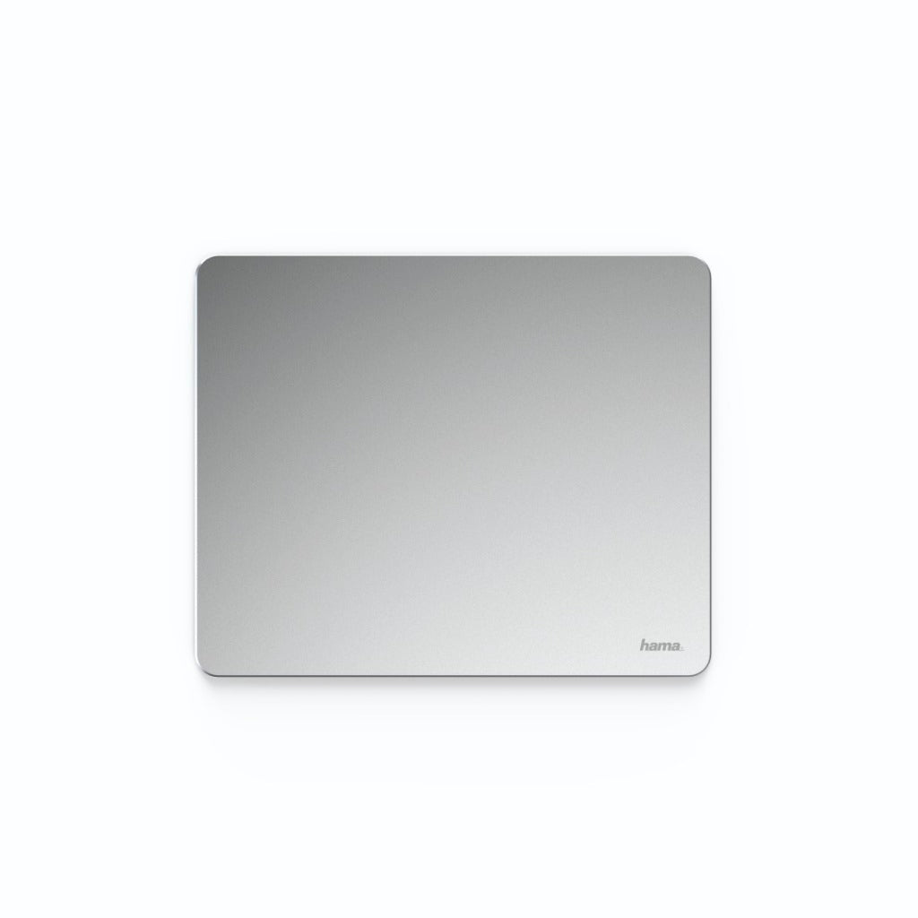 Hama muispad aluminio plateado