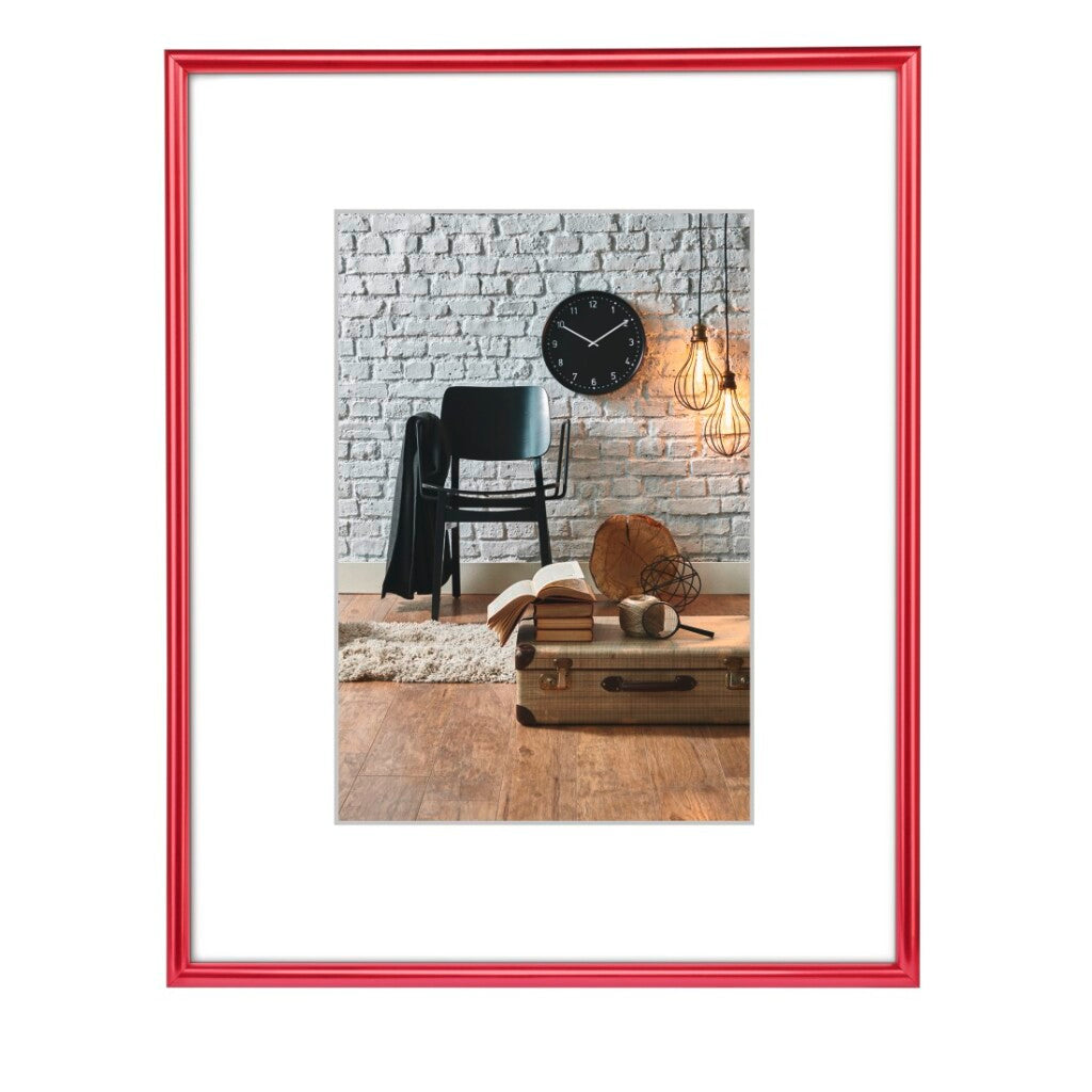 Cornice per foto Hama in plastica Siviglia rossa 10x15 cm