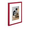 Cornice per foto Hama in plastica Siviglia rossa 21x29,7 cm