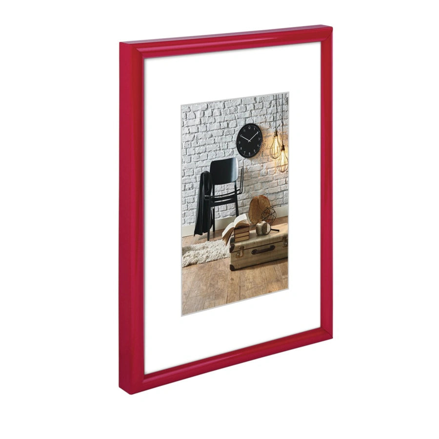 Cornice per foto Hama in plastica Siviglia rossa 21x29,7 cm