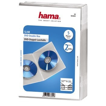Hama DVD DVD Hoes transparente 5 piezas