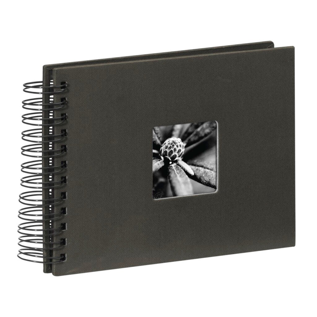 Hama album a spirale fine art 24 x 17 cm 50 pagine nere #039;s nere