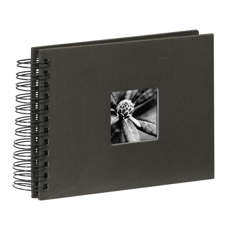 Hama album a spirale fine art 24 x 17 cm 50 pagine nere #039;s nere
