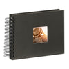 Hama album a spirale fine art 24 x 17 cm 50 pagine nere #039;s nere