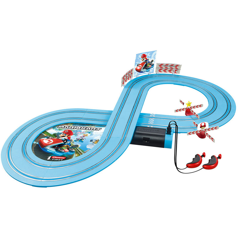 Carrera first mariokart racebaan + 2 auto's en 2 controllers 240 cm
