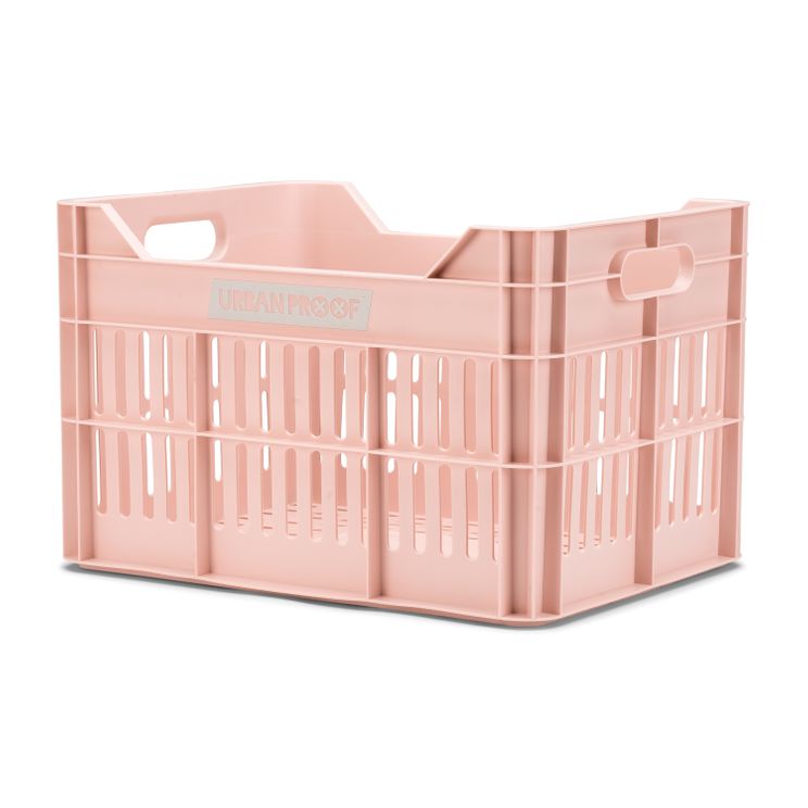 Crate Urbanproof Recyled Plastic 30L Pastello Pink