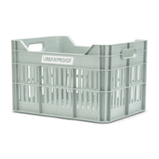 fietskrat Recycled 30 liter polypropyleen mintgroen - afbeelding 1